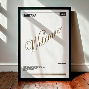 Cuadro Santana - Welcome
