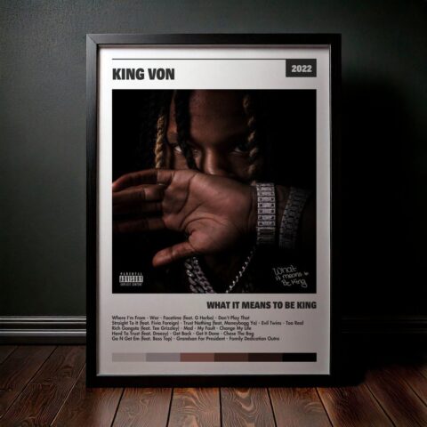Cuadro King Von - What It Means To Be King