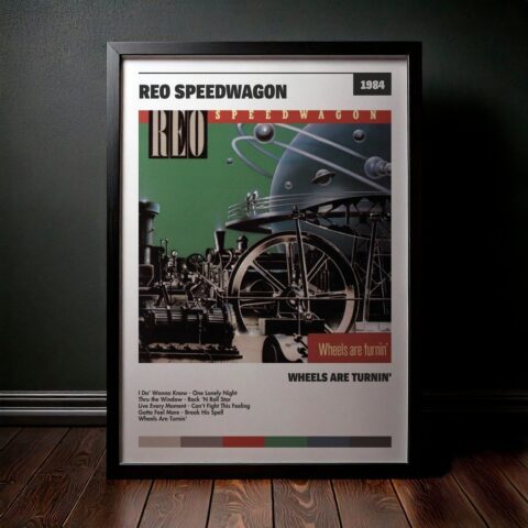 Cuadro REO Speedwagon - Wheels Are Turnin'