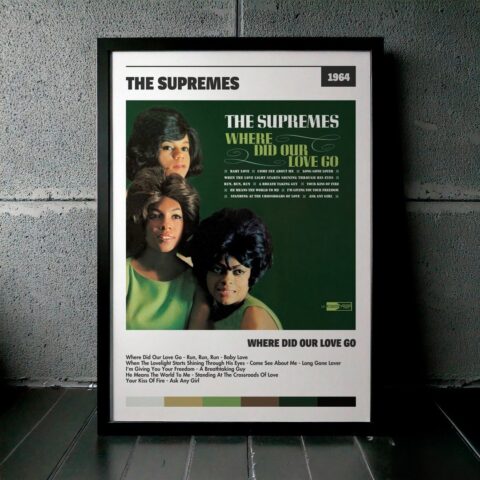 Cuadro The Supremes - Where Did Our Love Go
