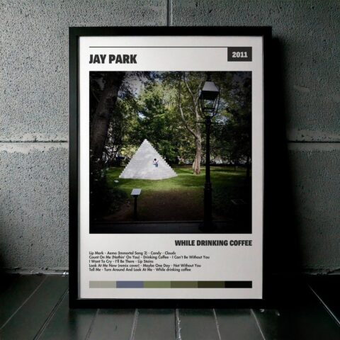 Cuadro Jay Park - While drinking coffee