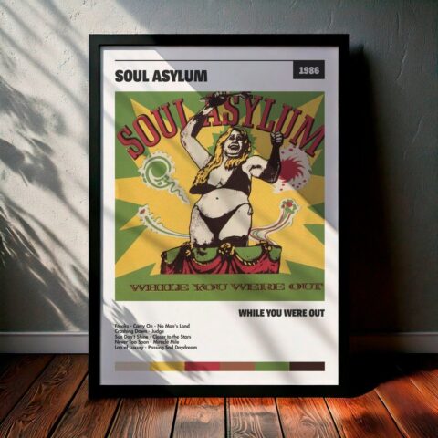 Cuadro Disco Asylum - While You Were Out