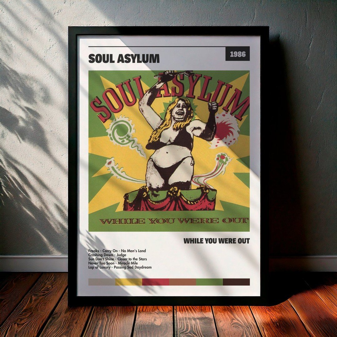 Cuadro Disco Asylum - While You Were Out