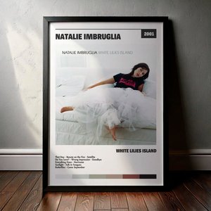 Cuadro Natalie Imbruglia - White Lilies Island