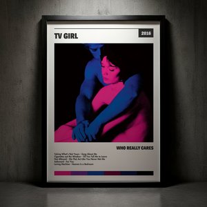 Cuadro TV Girl - Who Really Cares