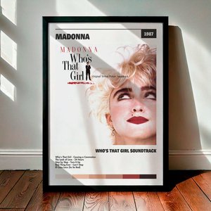 Cuadro Madonna - Who's That Girl Soundtrack