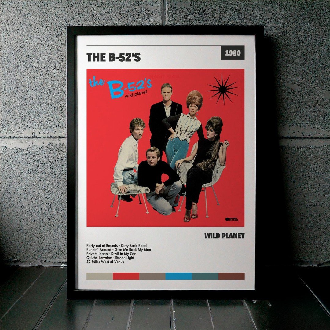 Cuadro The B-52's - Wild Planet