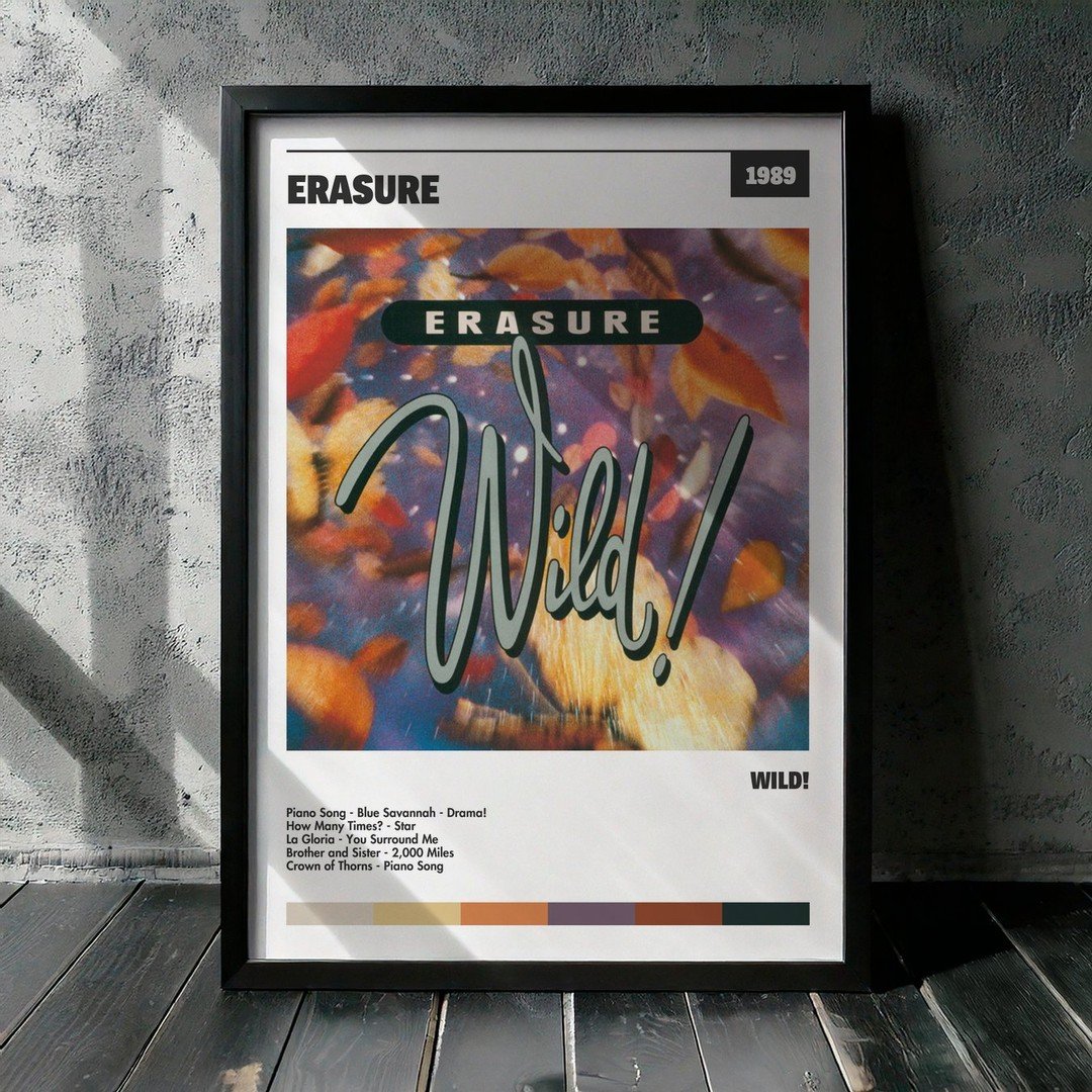 Cuadro Erasure - Wild!