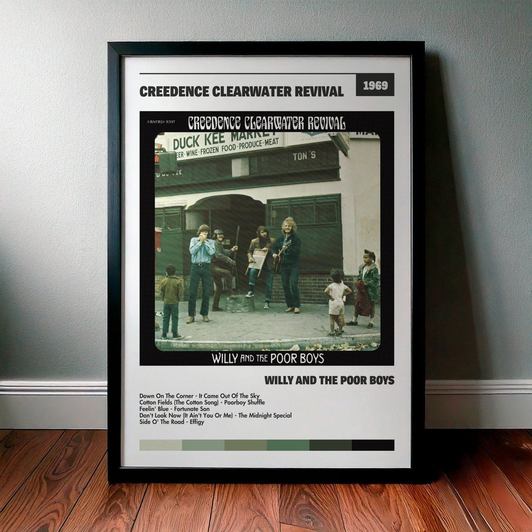 Cuadro Creedence Clearwater Revival - Willy And The Poor Boys
