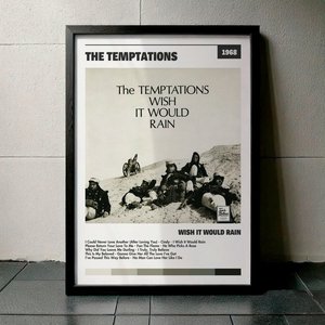 Cuadro The Temptations - Wish It Would Rain