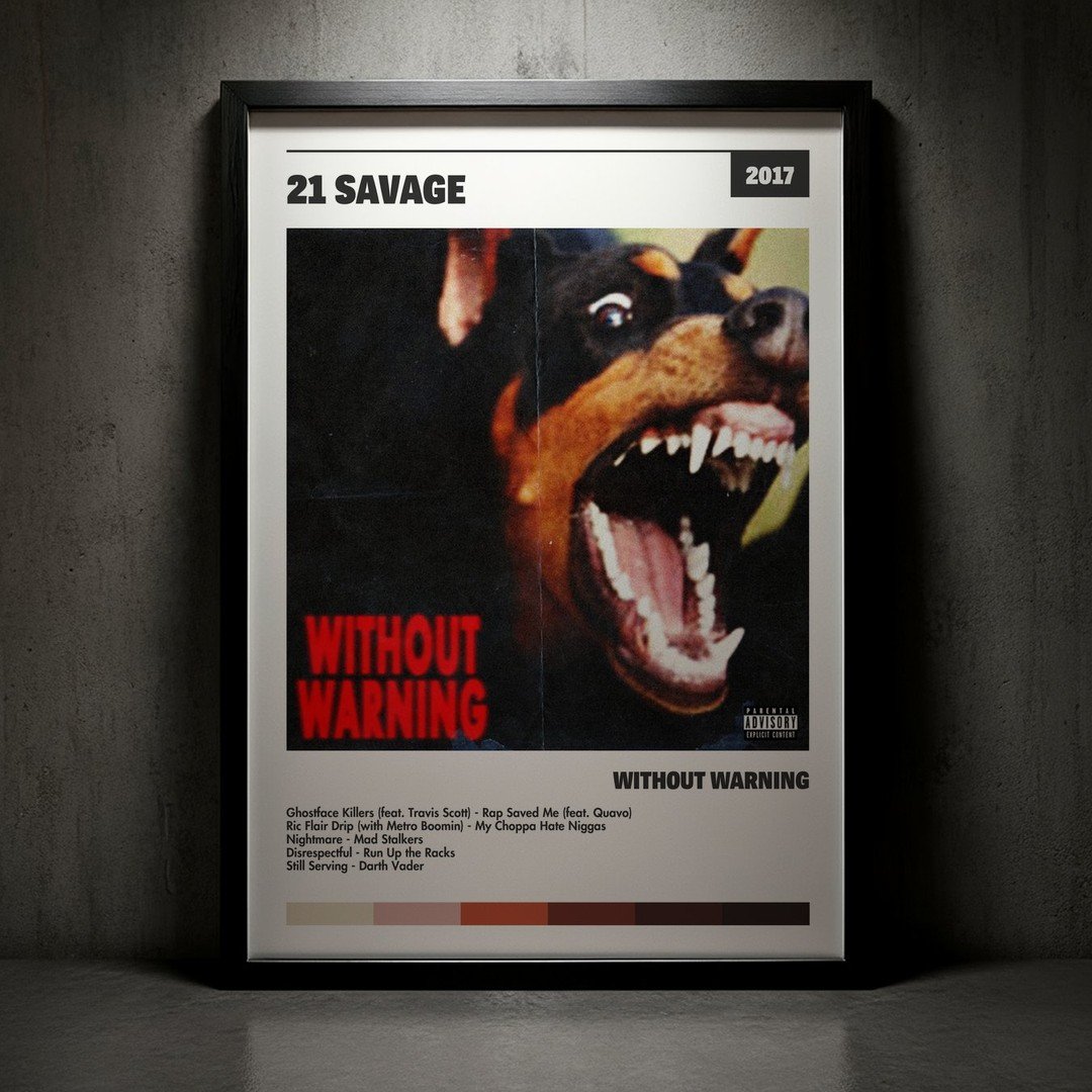 Cuadro 21 Savage - Without Warning