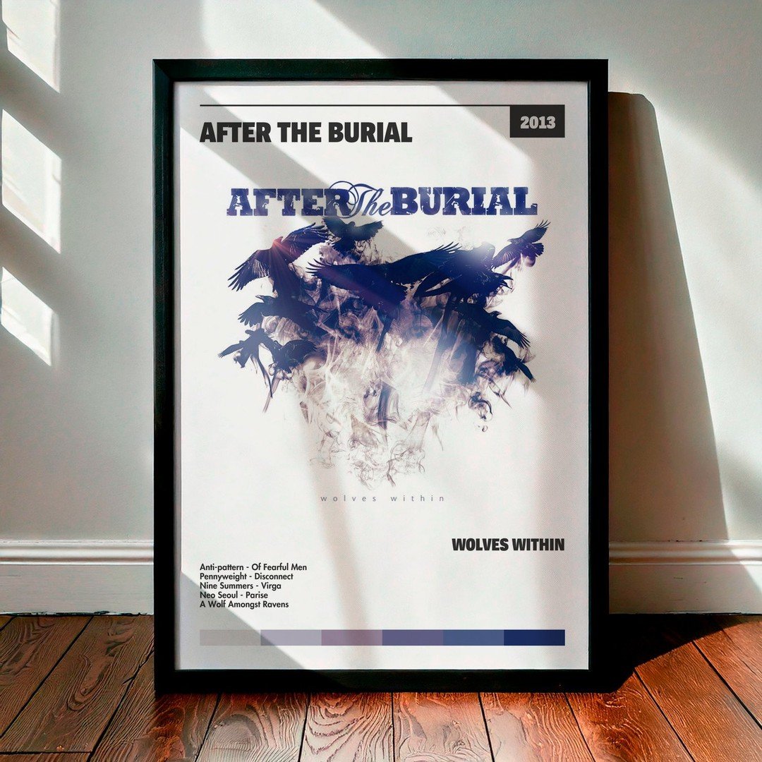 Cuadro After The Burial - Wolves Within