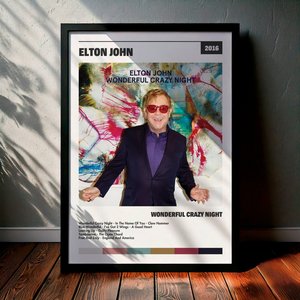 Cuadro Elton John - Wonderful Crazy Night