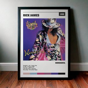 Cuadro Rick James - Wonderful