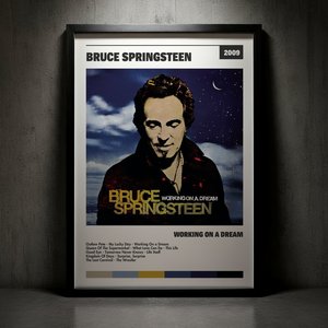 Cuadro Bruce Springsteen - Working On A Dream