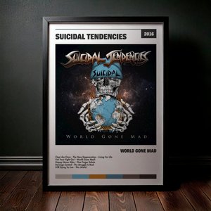 Cuadro Suicidal Tendencies - World Gone Mad