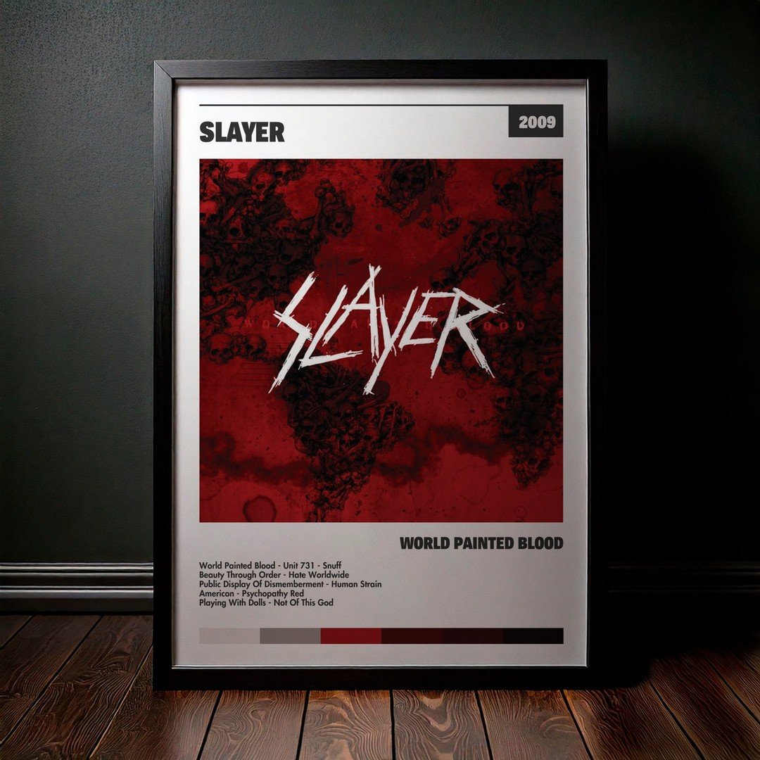 Cuadro Slayer - World Painted Blood