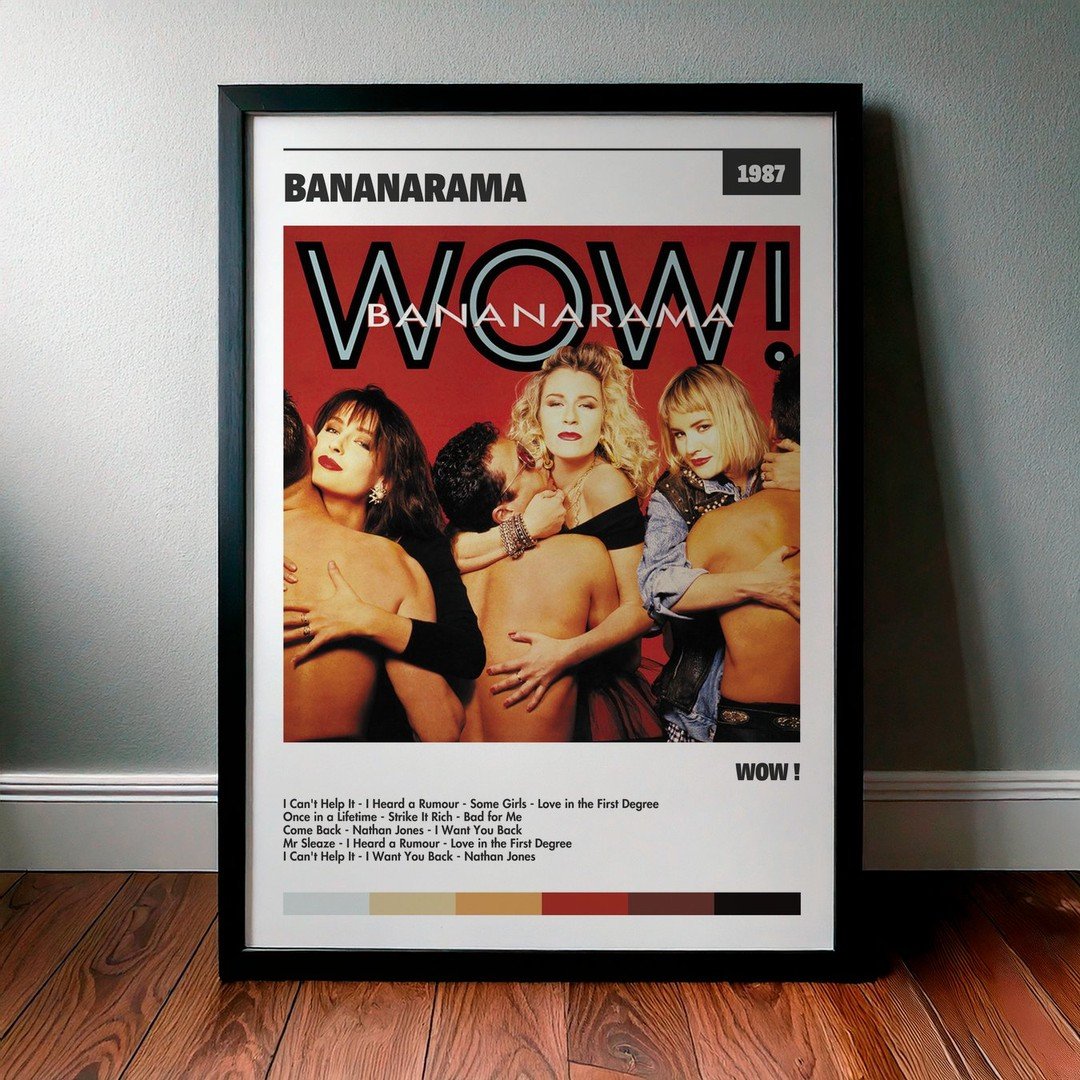 Cuadro Bananarama - Wow !