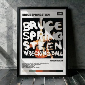 Cuadro Bruce Springsteen - Wrecking Ball