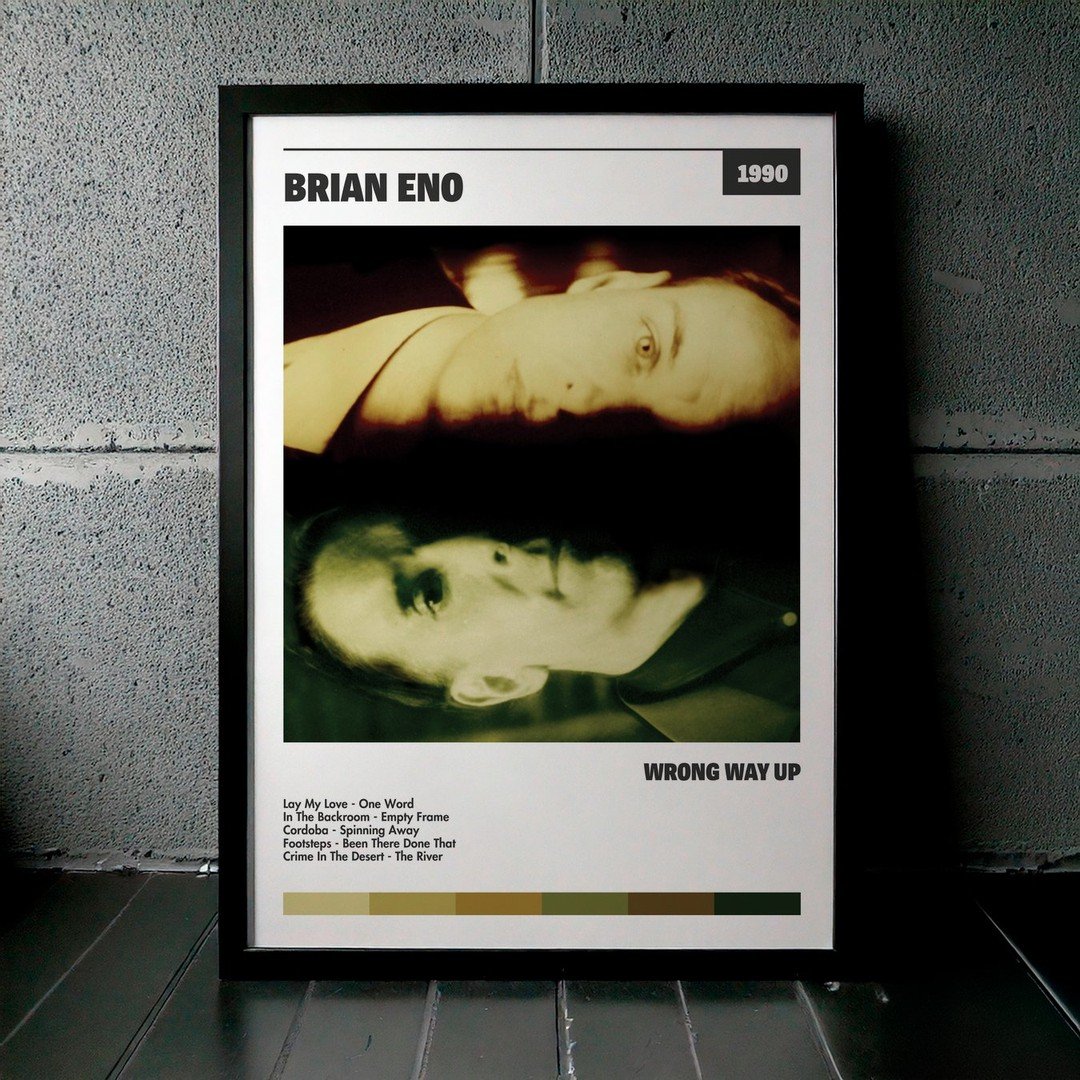 Cuadro Brian Eno - Wrong Way Up