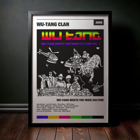 Cuadro Wu-Tang Clan - Wu-Tang Meets The Pop Culture