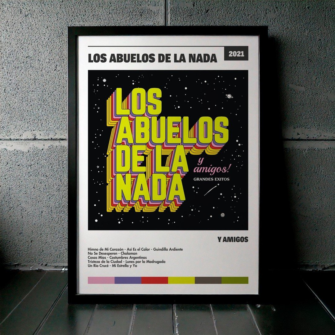 Cuadro Los Abuelos De La Nada - Y Amigos