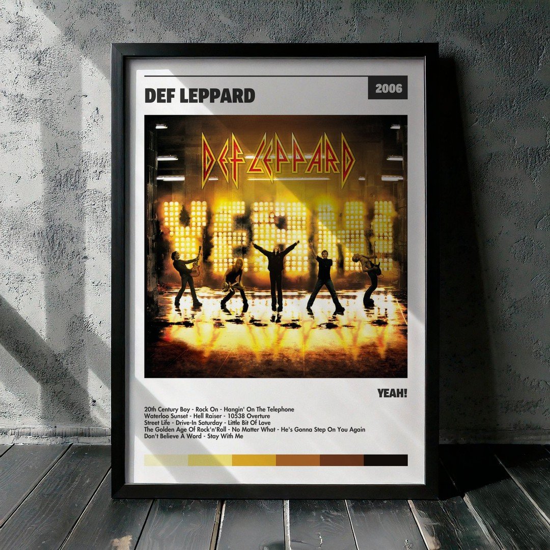 Cuadro Def Leppard - Yeah!