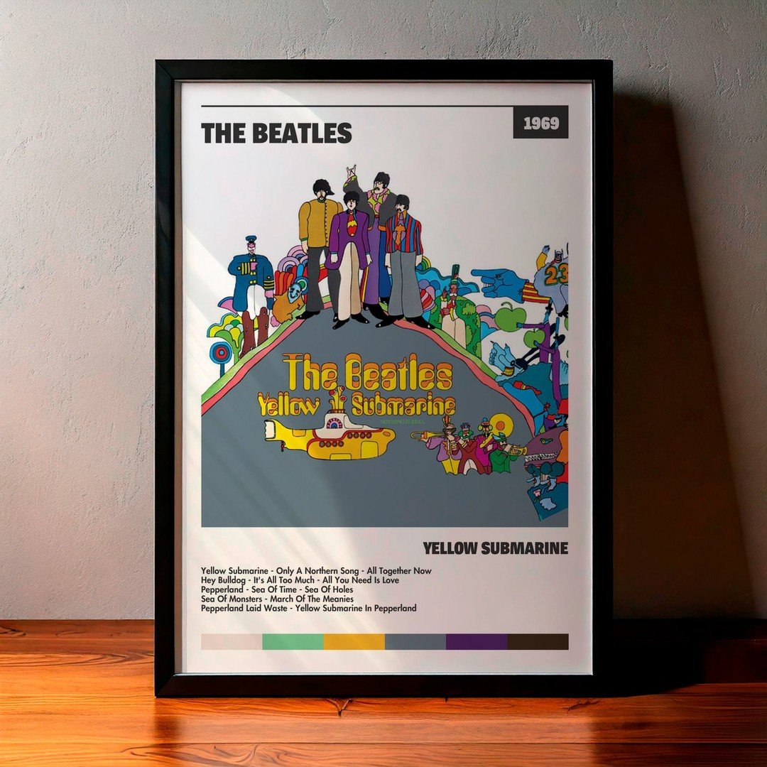 Cuadro The Beatles - Yellow Submarine