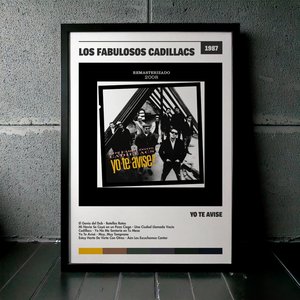 Cuadro Los Fabulosos Cadillacs - Yo Te Avisé