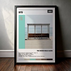 Cuadro BTS - You Never Walk Alone