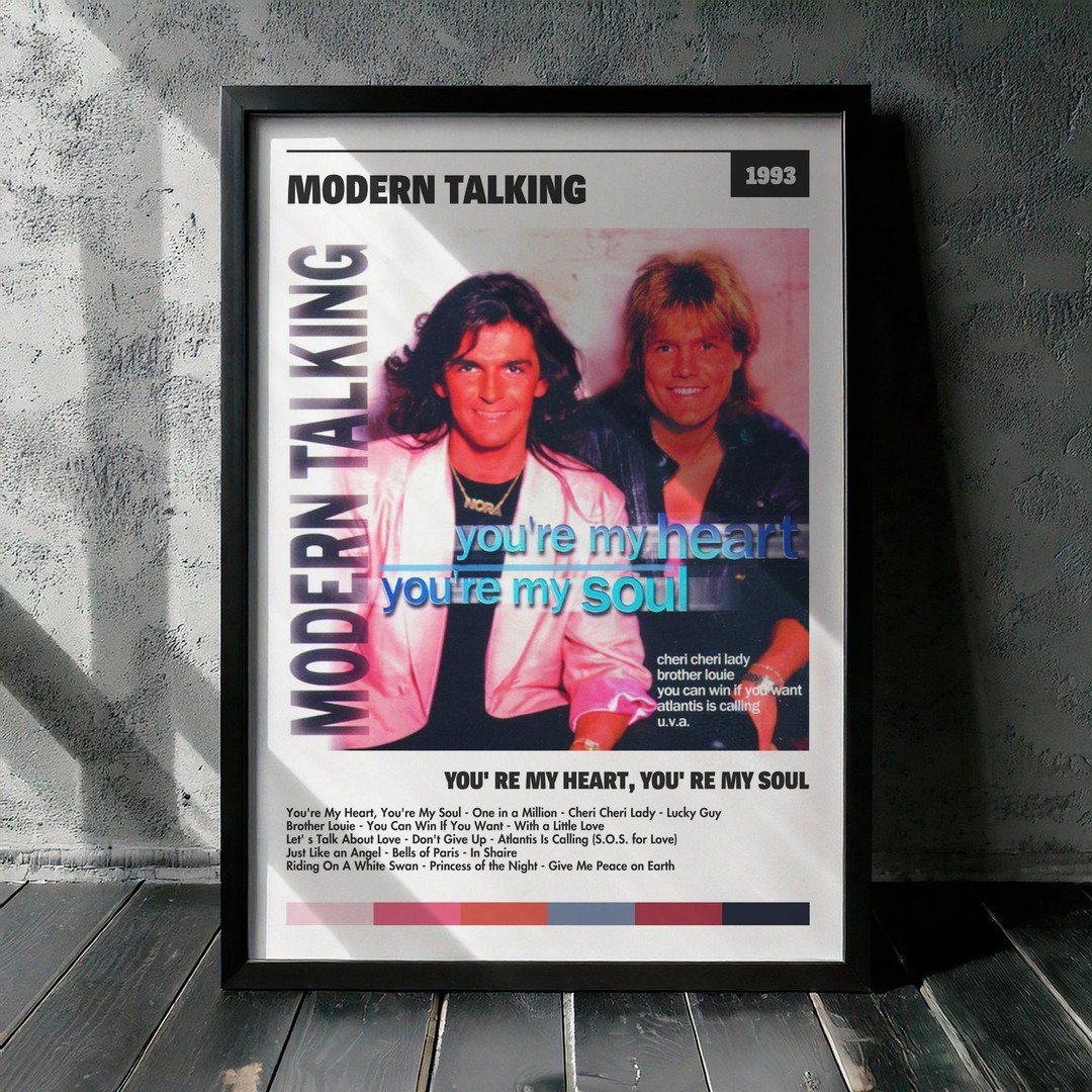 Cuadro Modern Talking - You' re My Heart, You' re My Disco