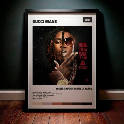 Cuadro Gucci Mane - Young Thugga Mane La Flare