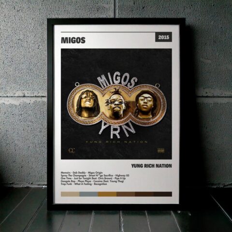 Cuadro Migos - Yung Rich Nation