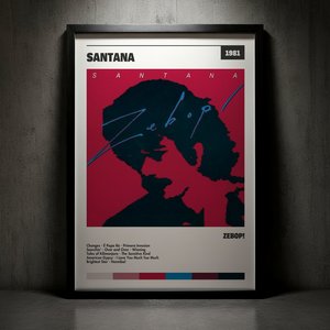 Cuadro Santana - Zebop!