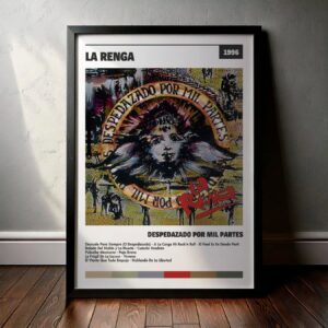 Cuadro La Renga – Despedazado Por Mil Partes