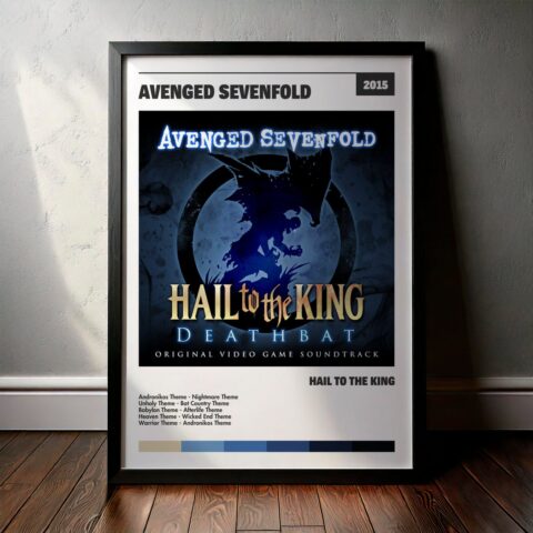 Cuadro Avenged Sevenfold – Hail to the King