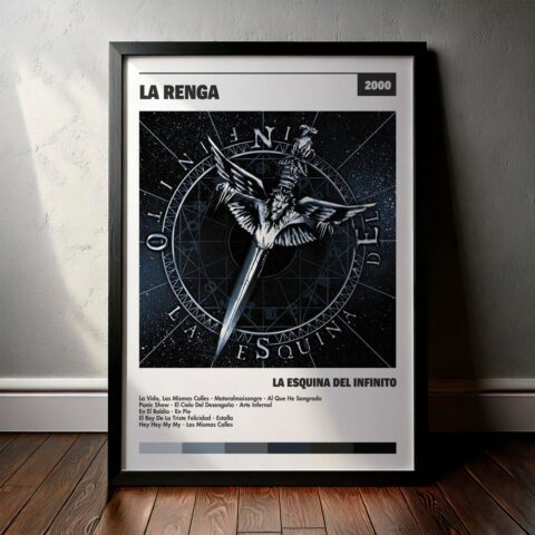 Cuadro La Renga – La Esquina Del Infinito