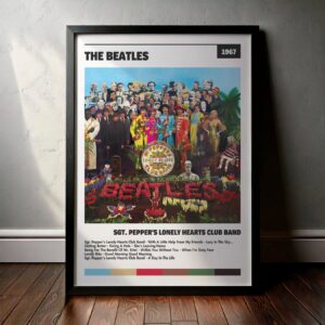 Cuadro The Beatles – Sgt. Pepper's Lonely Hearts Club Band