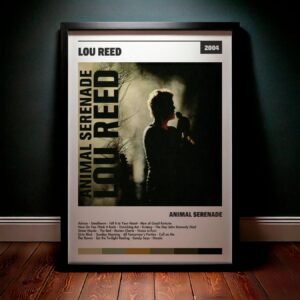 Cuadro Lou Reed – Animal Serenade