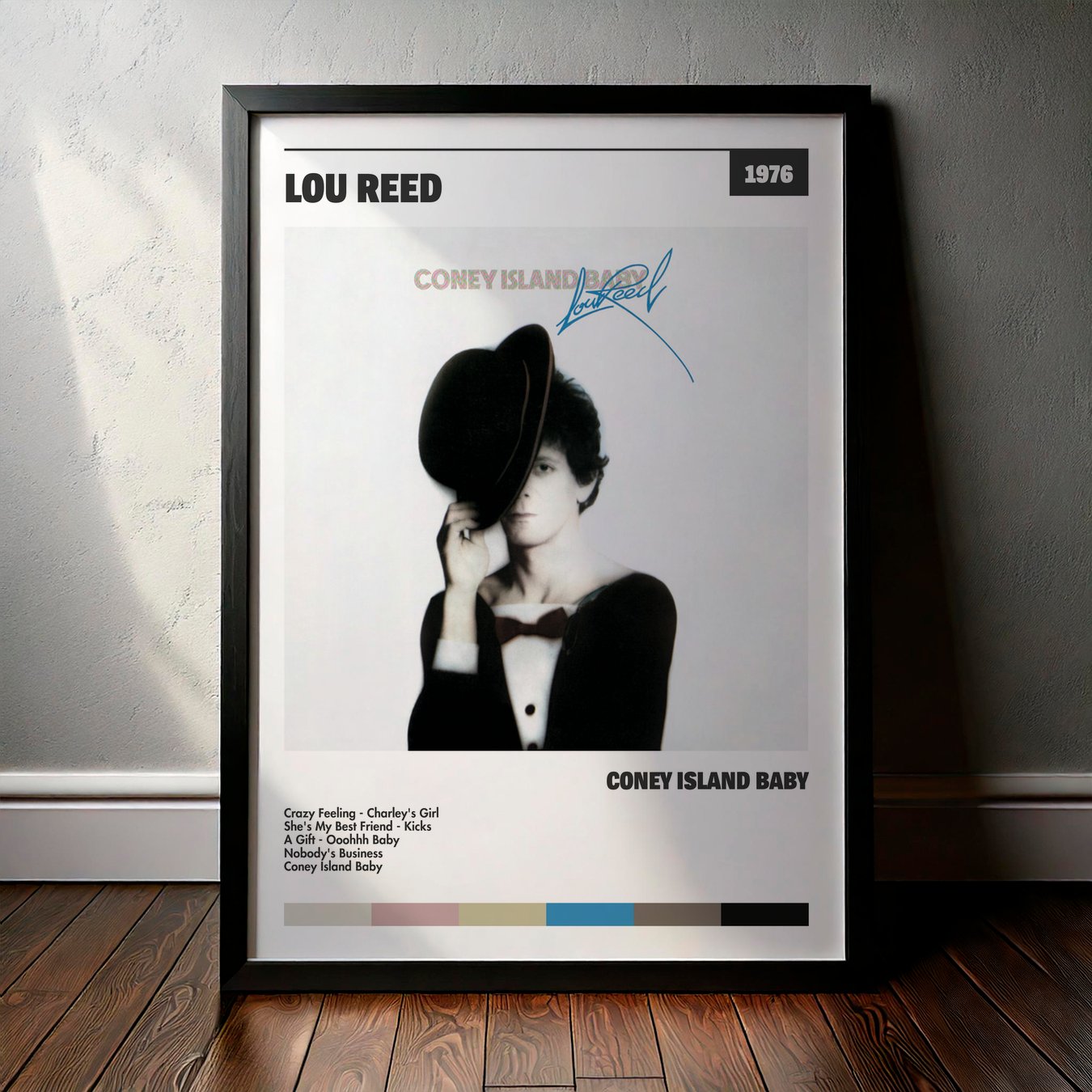Cuadro Lou Reed – Coney Island Baby