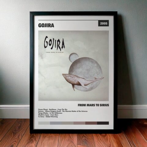 Cuadro Gojira – From Mars to Sirius