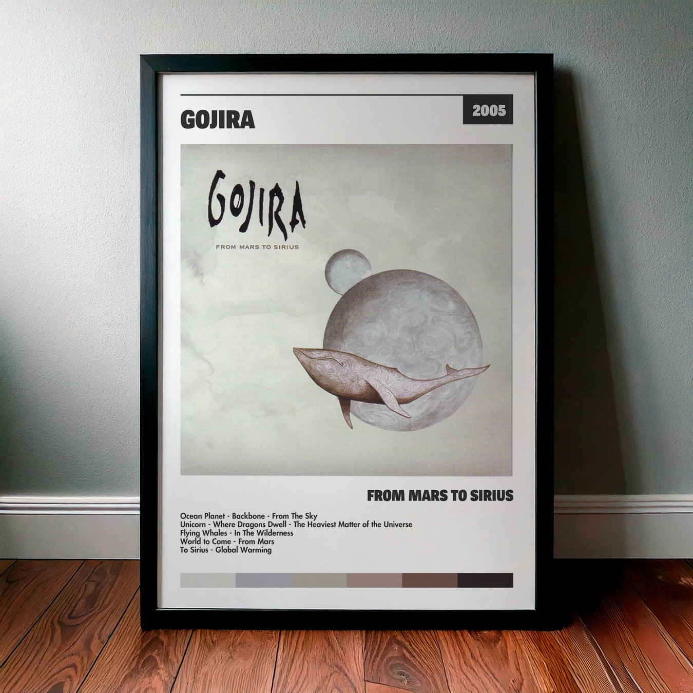 Cuadro Gojira – From Mars to Sirius