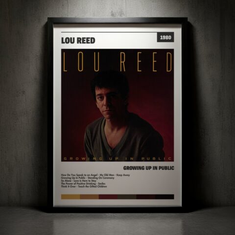 Cuadro Lou Reed – Growing Up In Public