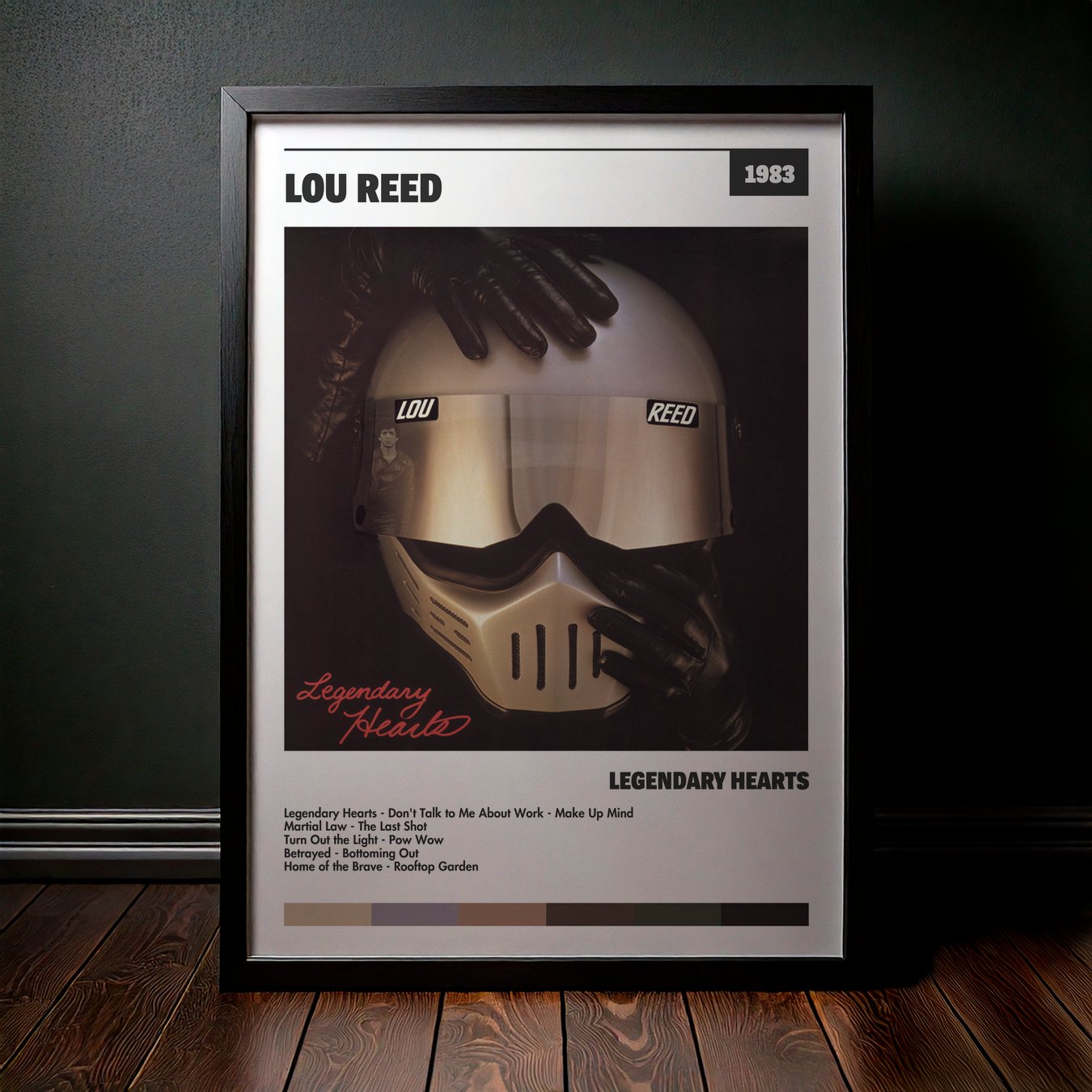 Cuadro Lou Reed – Legendary Hearts