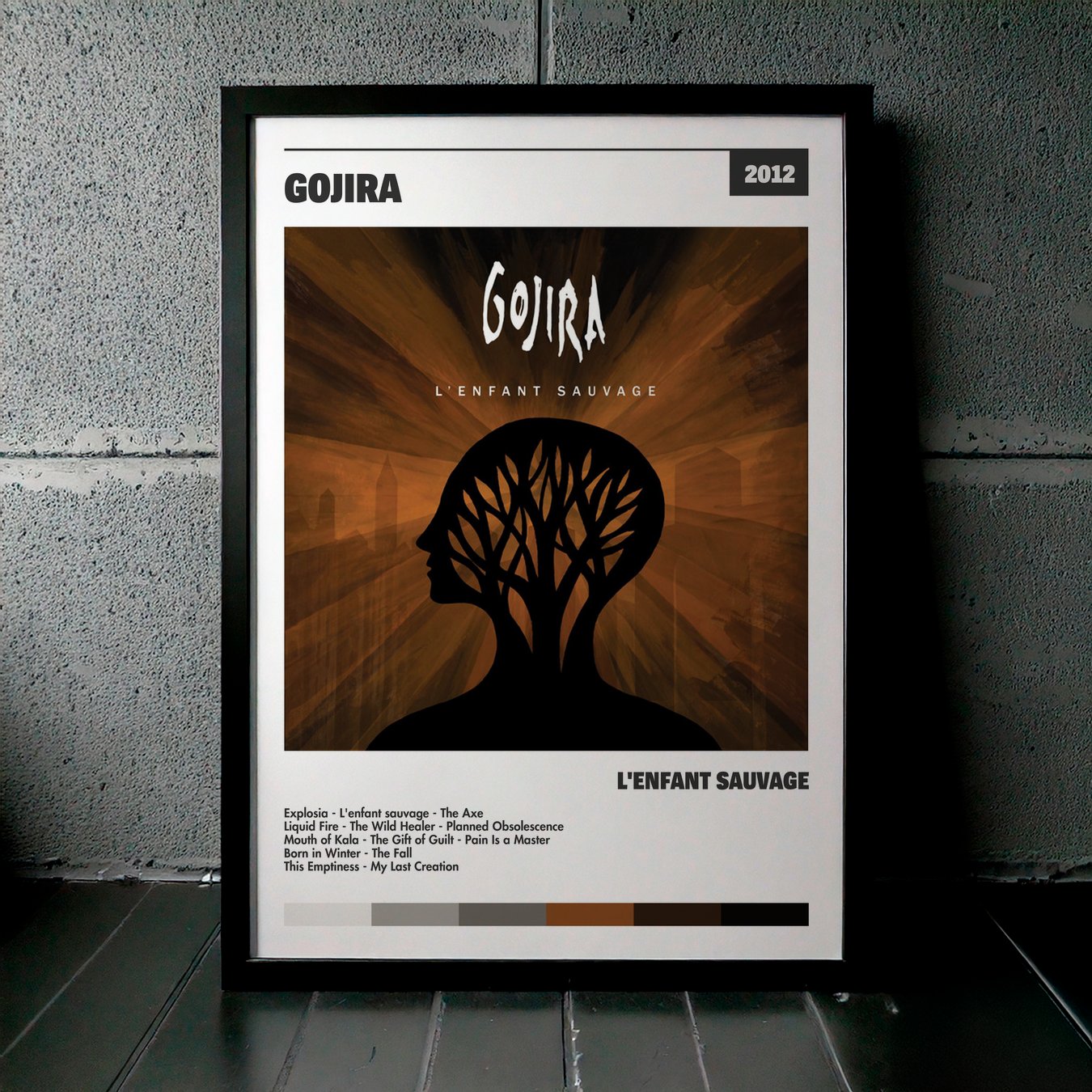 Cuadro Gojira – L'Enfant Sauvage