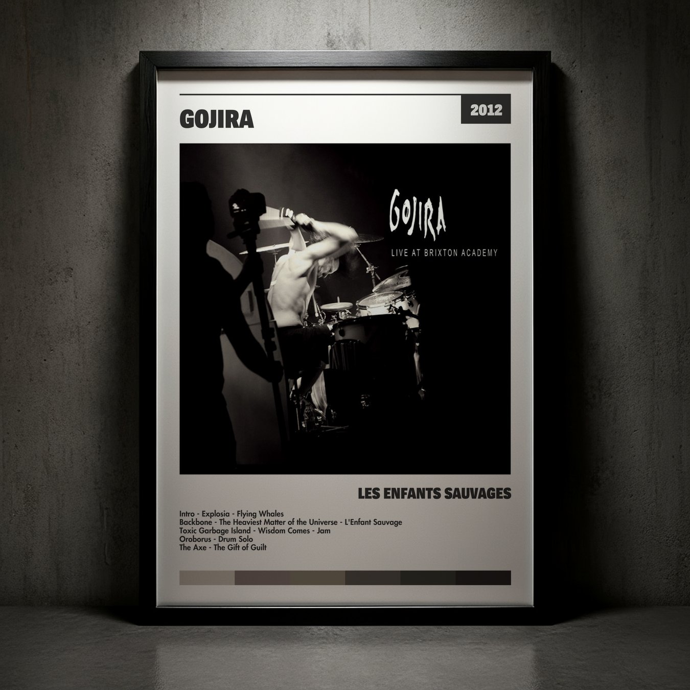Cuadro Gojira – Les Enfants Sauvages