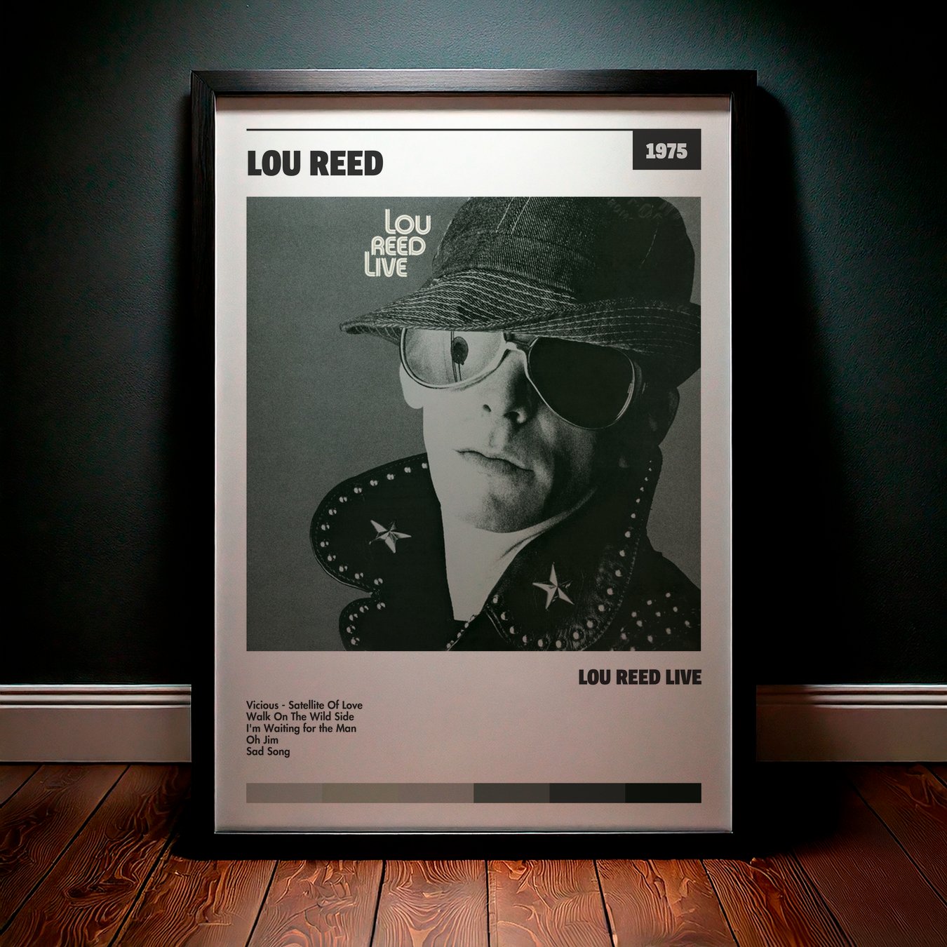 Cuadro Lou Reed – Lou Reed Live