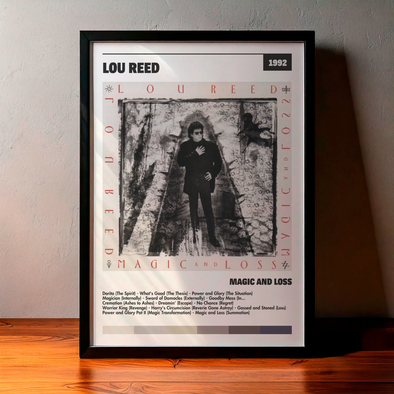 Cuadro Lou Reed – Magic and Loss