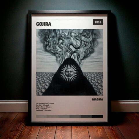 Cuadro Gojira – Magma