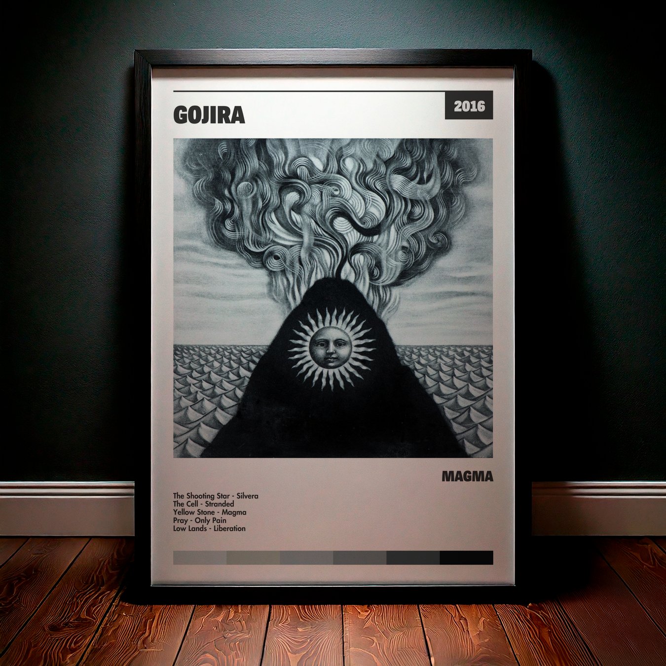 Cuadro Gojira – Magma